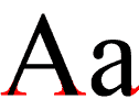 Serifa – Times New Roman